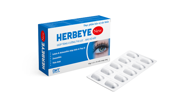 Herbeye New Công thức vượt trội cho đôi mắt sáng khỏe