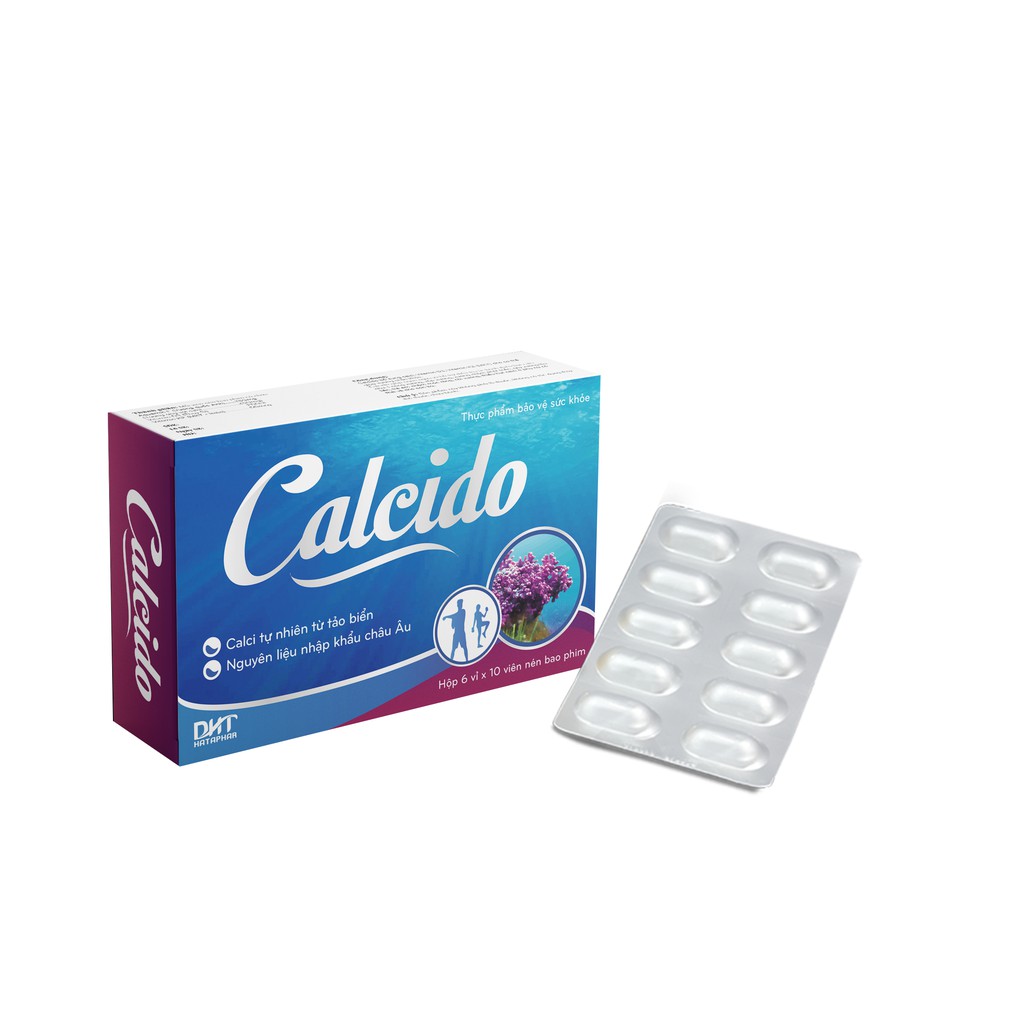 Calcido Hataphar Công thức toàn diện hỗ trợ xương chắc khỏe