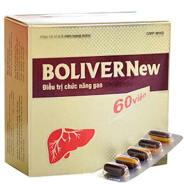 Boliver New đồng hành cùng sức khỏe lá gan của bạn