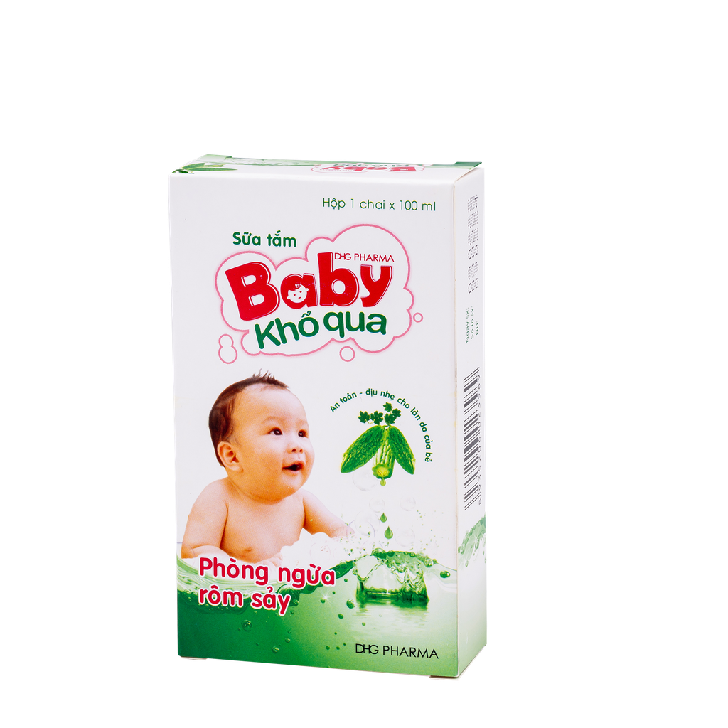 Tắm gội cho bé Baby Khổ Qua DHG