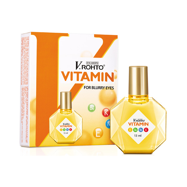 Thuốc nhỏ mắt V.Rohto Vitamin 13ml - Giải pháp cho đôi mắt sáng khỏe, giảm mờ và cải thiện thị lực