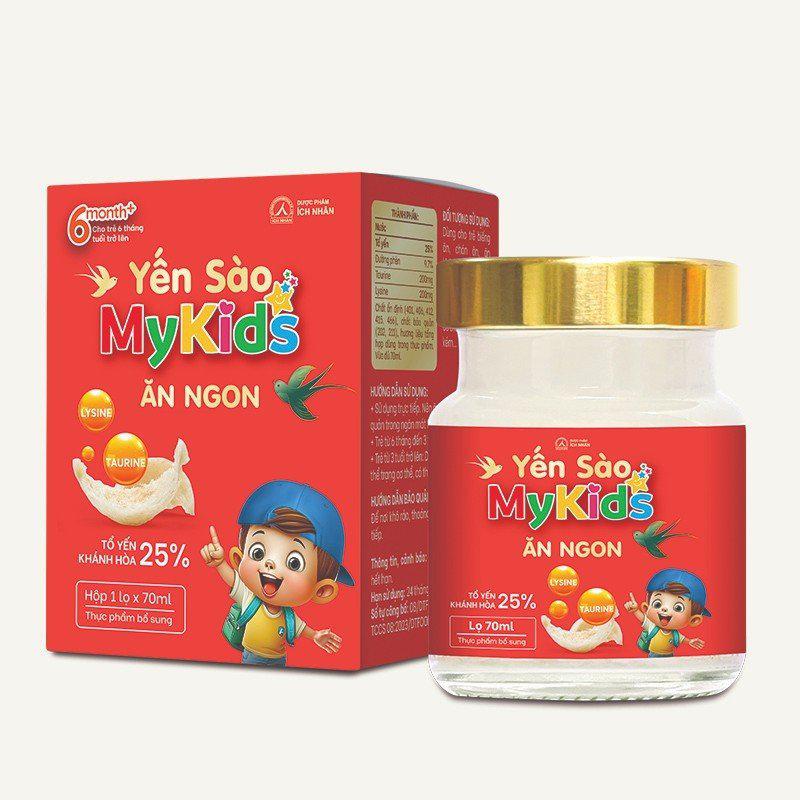 Yến sào Ăn Ngon Mykids Ích Nhân (L/70ml)